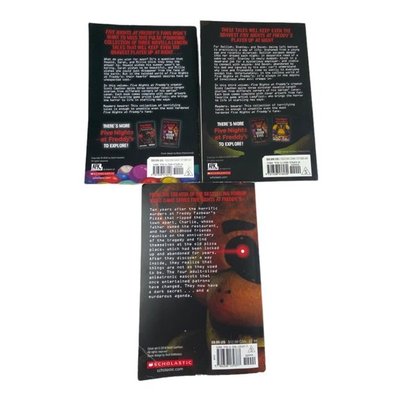 Five Nights at Freddy’s 3 Book Bundle Children’s Chapter Book Fazbear Frights - Picture 2 of 4